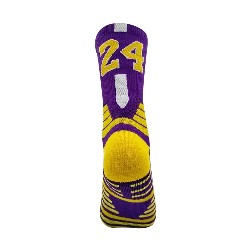 Elite Breathable Basketball Socks for Active Adults