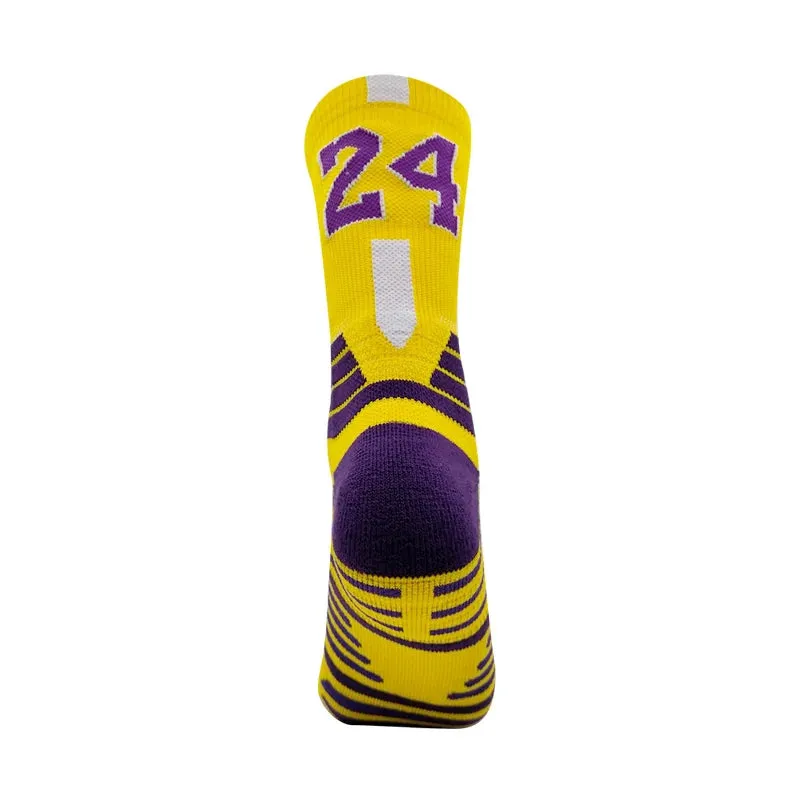 Elite Breathable Basketball Socks for Active Adults