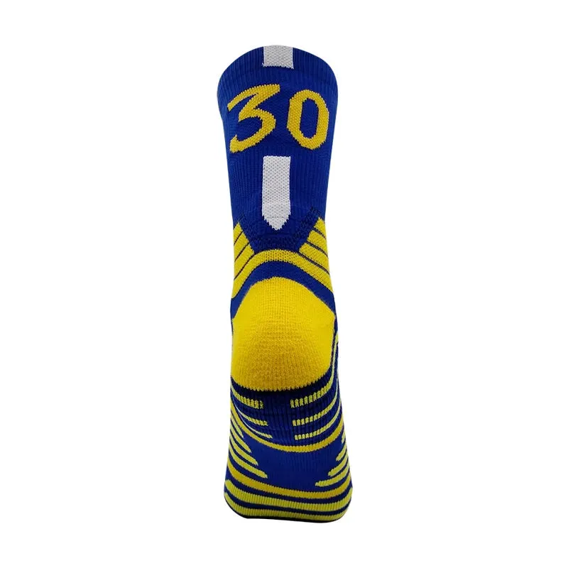 Elite Breathable Basketball Socks for Active Adults