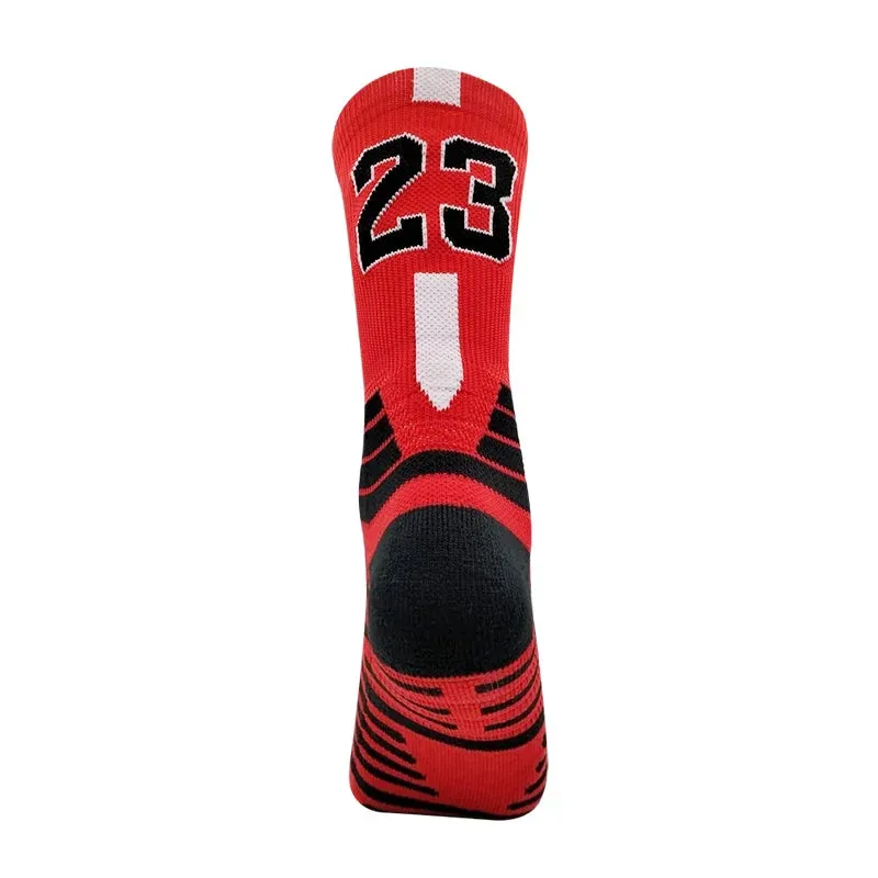 Elite Breathable Basketball Socks for Active Adults