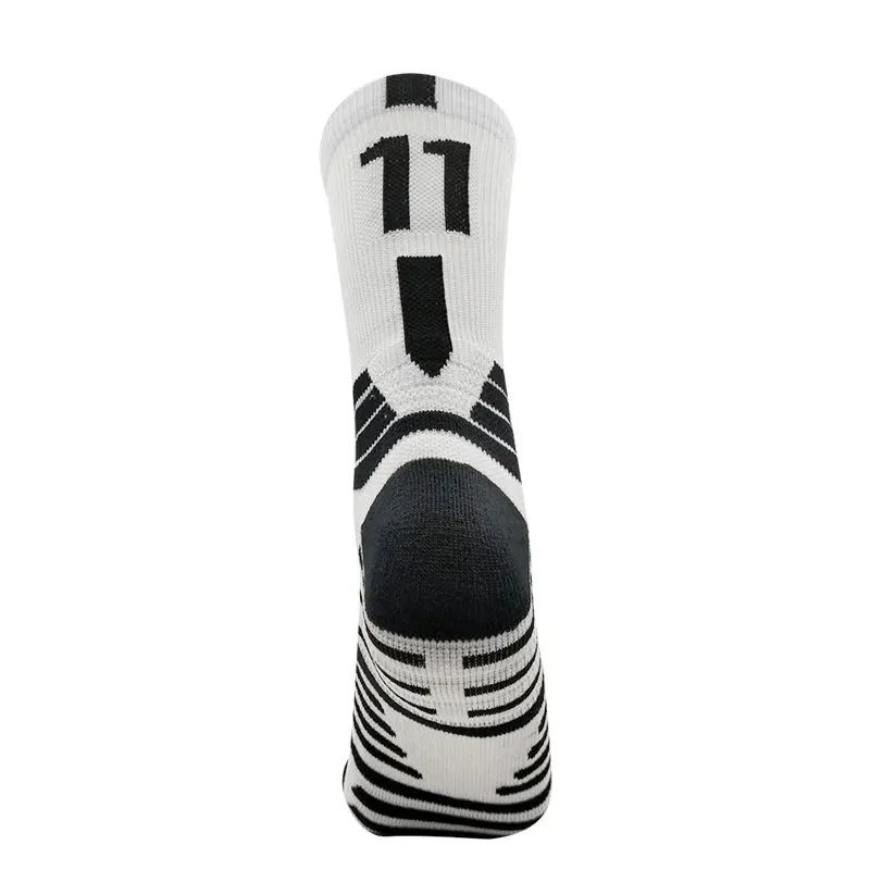 Elite Breathable Basketball Socks for Active Adults