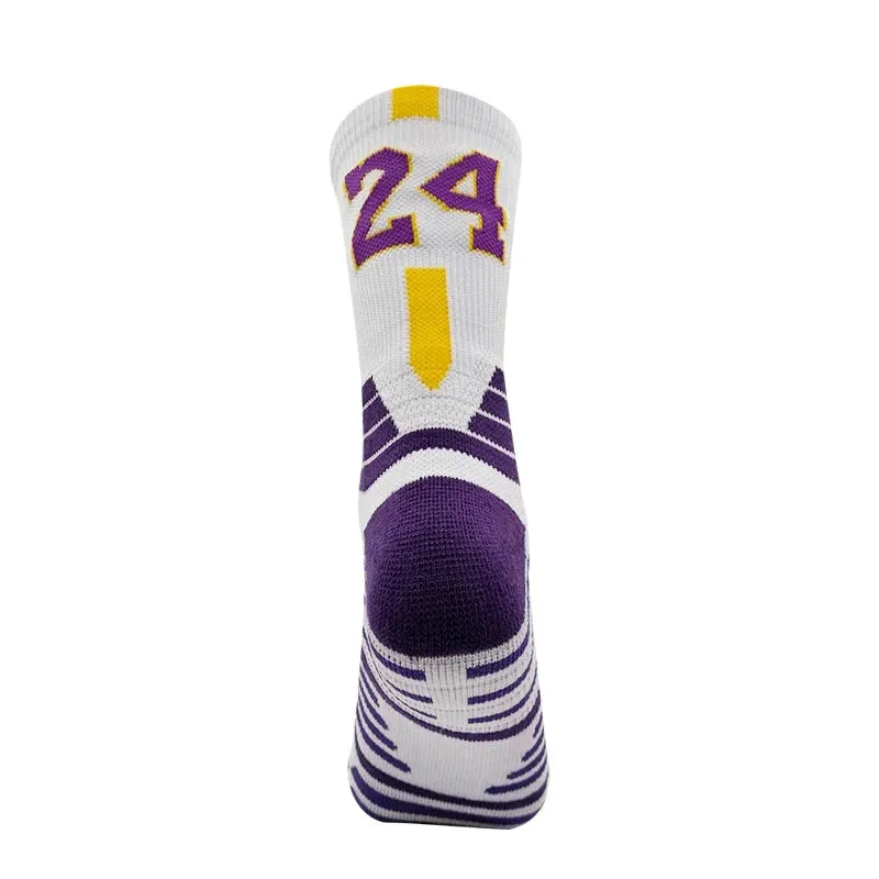 Elite Breathable Basketball Socks for Active Adults