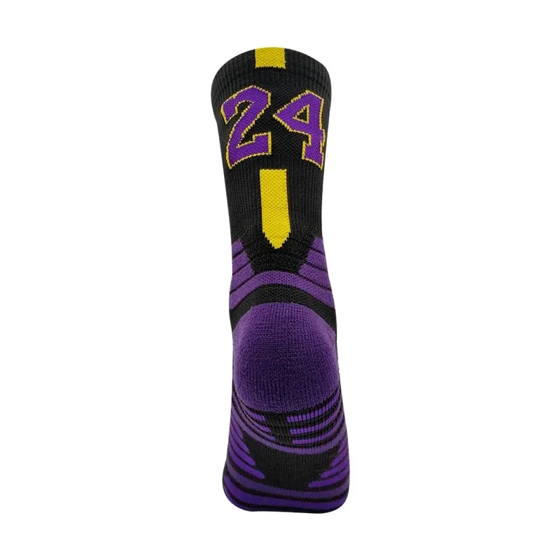 Elite Breathable Basketball Socks for Active Adults