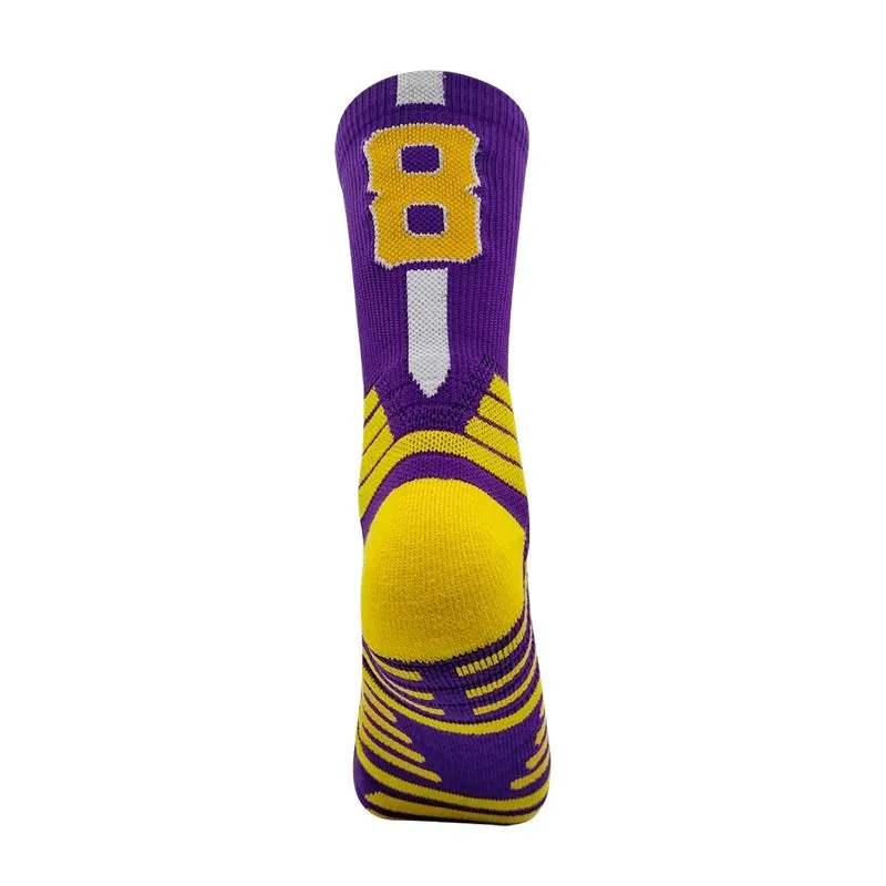 Elite Breathable Basketball Socks for Active Adults