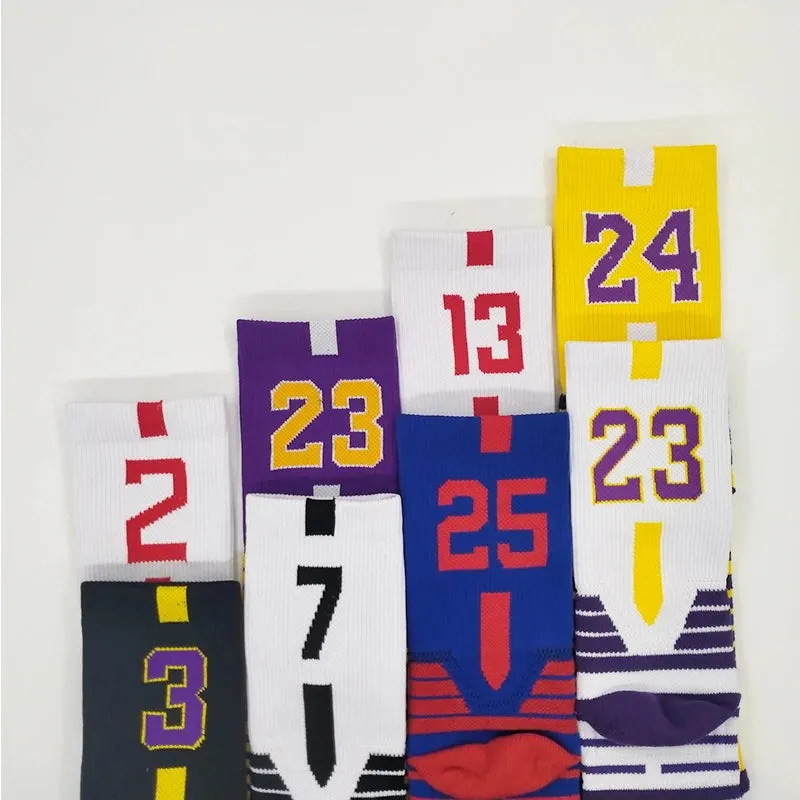 Elite Breathable Basketball Socks for Active Adults