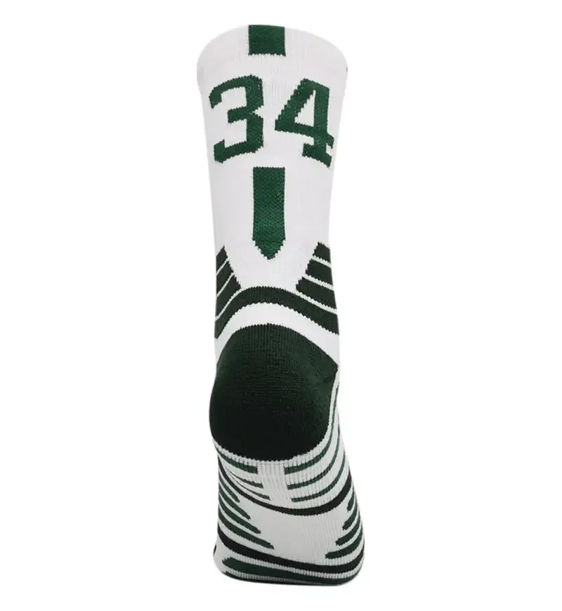Elite Breathable Basketball Socks for Active Adults