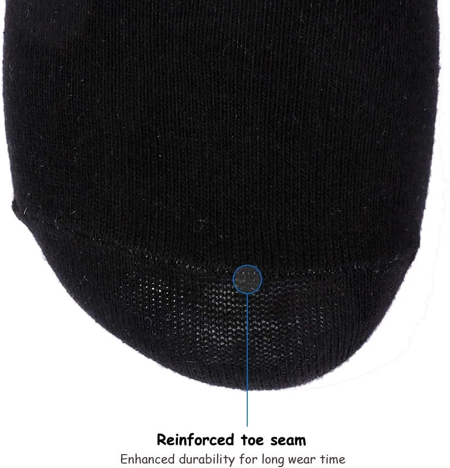 EnerWear-Coolmax Unisex 24P/10P Cotton Low Cut No Show Ankle Socks