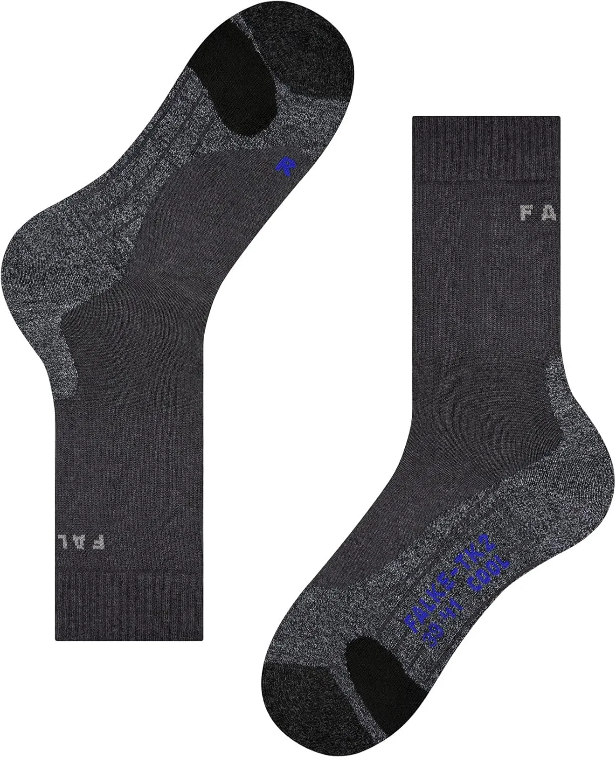 FALKE Men's TK2 Explore Cool Hiking Socks, 1 Pair