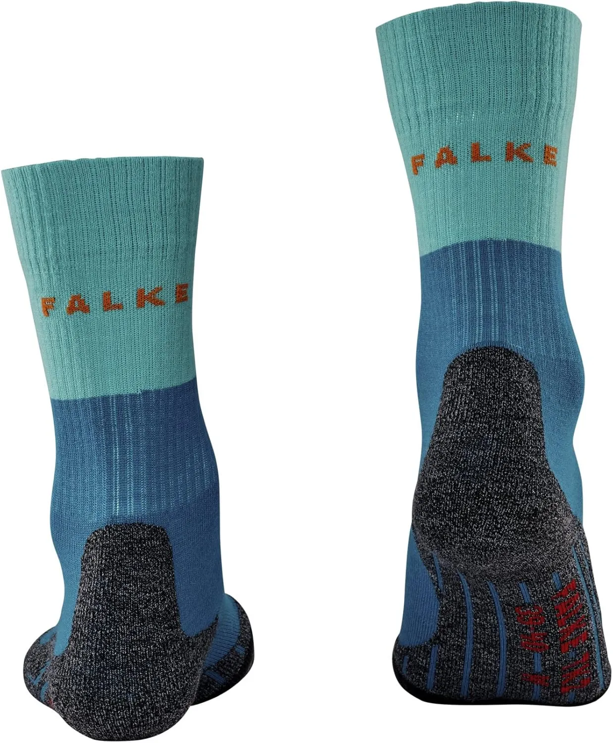 FALKE Women's TK2 Explore Hiking Socks, Breathable Merino Wool, 1 Pair