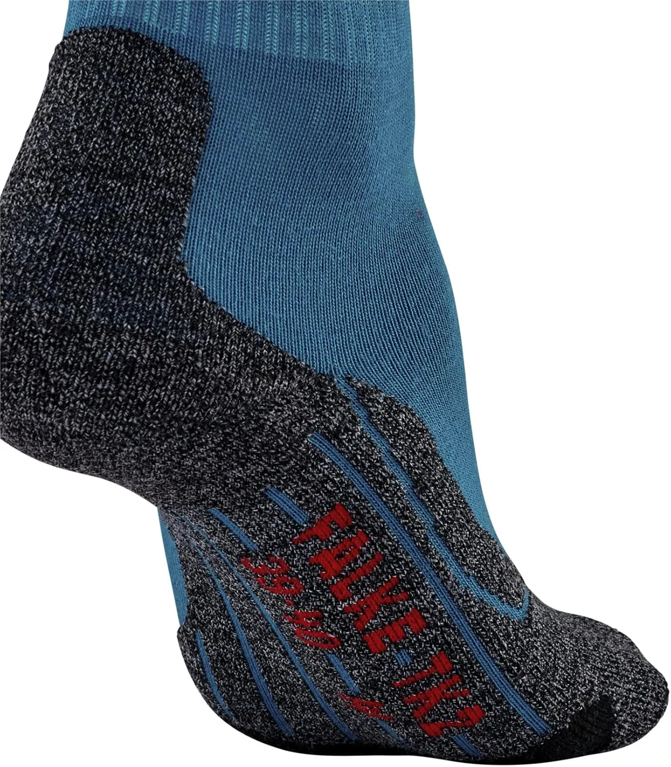 FALKE Women's TK2 Explore Hiking Socks, Breathable Merino Wool, 1 Pair