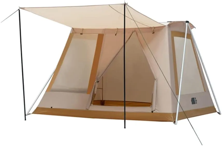 Family Camping Tent Waterproof Windproof Instant Cabin Tent for Family Camping, Traveling, Hiking, Picnicing - Easy Set Up