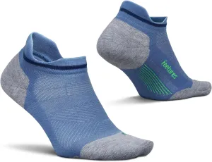 Feetures Elite Max Cushion No Show Tab Ankle Socks - Sport Sock with Targeted Compression