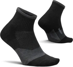 Feetures Trail Max Cushion Mini Quarter Sock - Hiking Socks for Men & Women - (1 Pair)