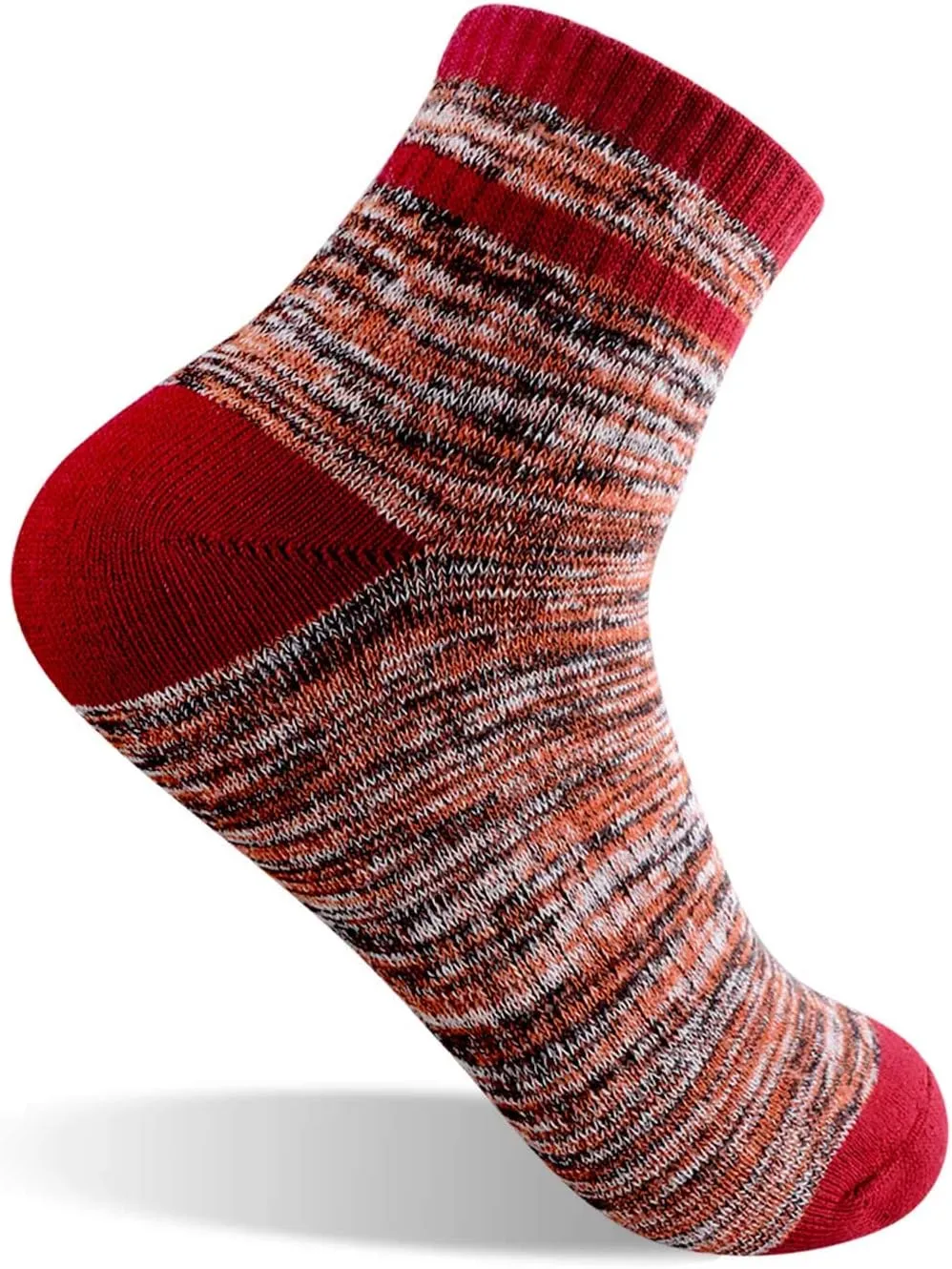 FEIDEER Hiking Walking Socks For Women, Multi-pack Outdoor Recreation Socks Moisture Wicking Crew Socks