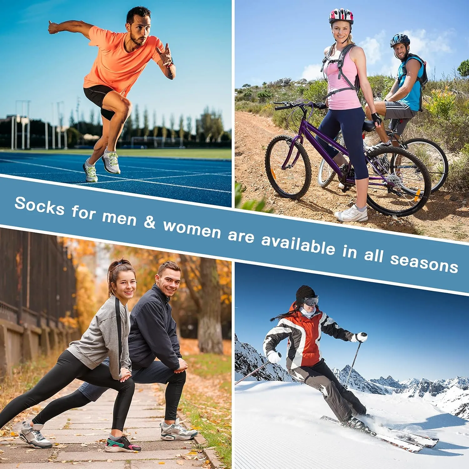 Felicigeely Ankle Athletic Running Socks Low Cut Sports Socks Breathable Cushioned Tab Socks for Men Women 6 Pairs