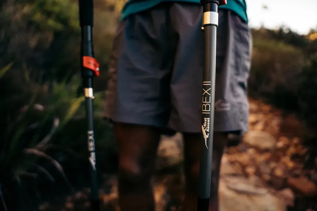 First Ascent Ibex II Aluminium Trekking Pole - Single