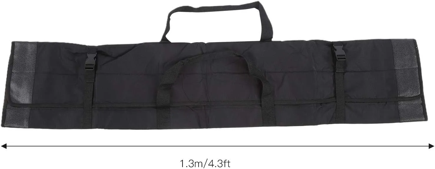 Fishing Pole Storage Bag, 1.3 M Portable Fishing Tackle Storage Bag, Foldable Rod Carry Case, For Outdoor Sports & Fishing Trips
