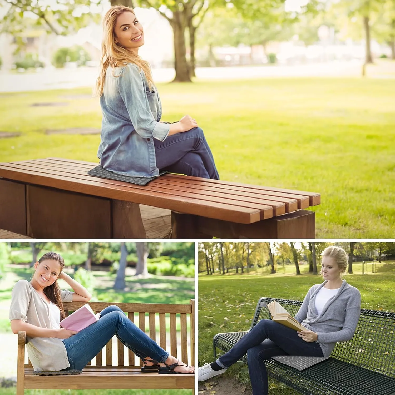 FOCHIER F Stadium Seat Pad, Camping Foam Pad, Foldable Z Stadium Seat Cushion Insulated Sitting Pad for Camping Backpacking Stadium Outdoor Picnic, Hiking, Mountain,Bleachers
