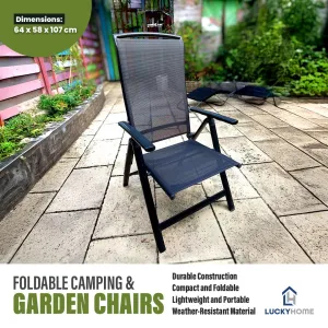 Foldable Camping and Garden Chairs: Outdoor Comfort and Style