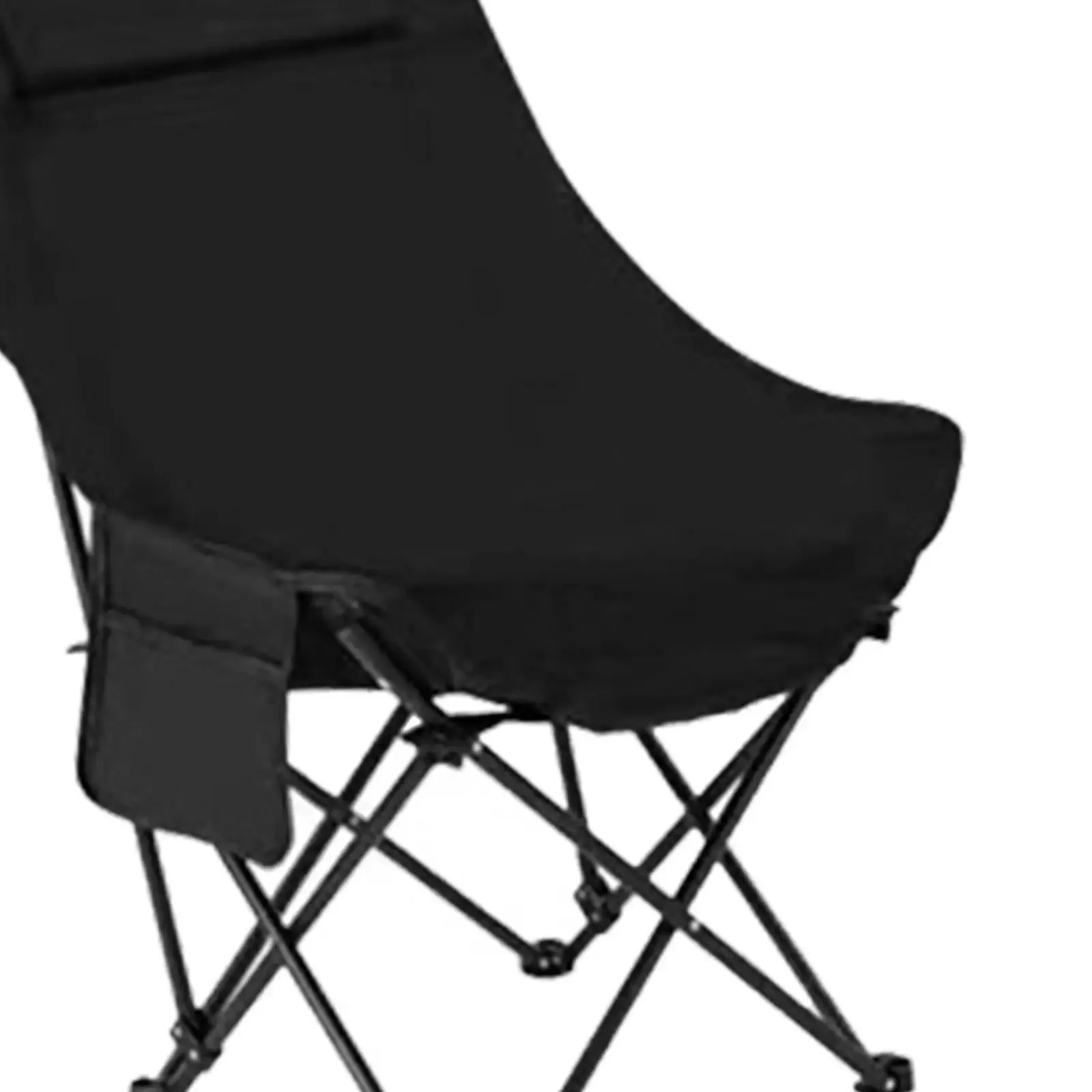 Foldable Chair Seat Lightweight Easy to Carry Ergonomic Design Compact Fishing Stool Camping Gear for Domestic Rvs Garden