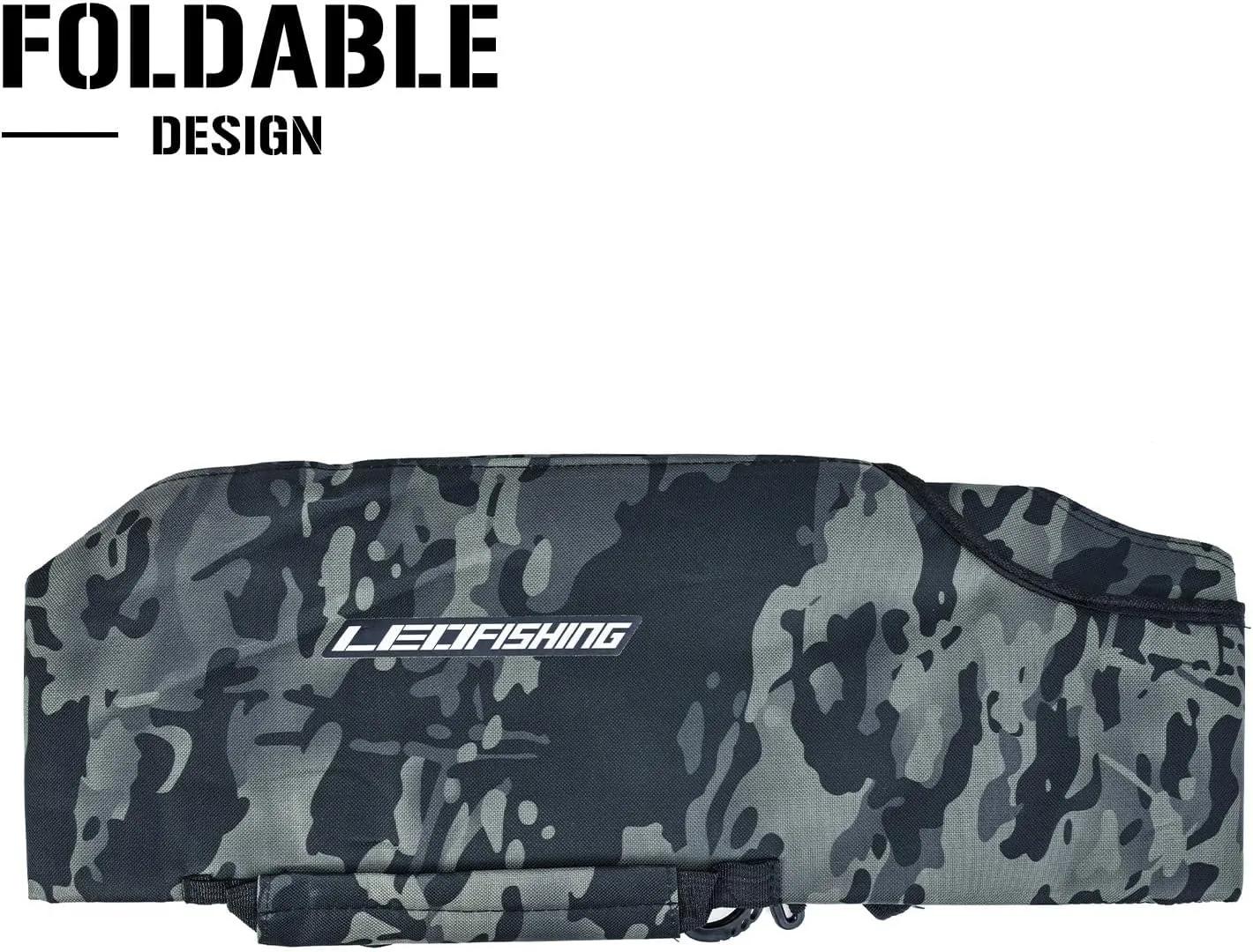 Foldable Fishing Pole Bag Fishing Tackle Storage Bags Portable Fishing Rod Bag