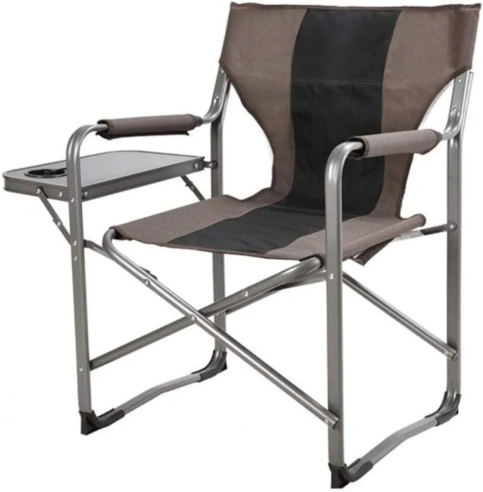 Folding Camp Chair Portable Director's Chair Folding Breathable Mesh Aluminum Camping Fishing Garden Chair Folding Chair,Sunlounger