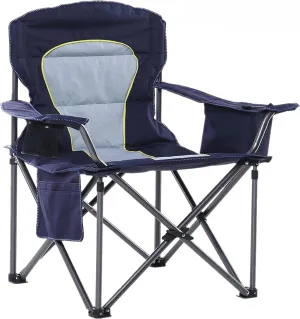 Folding Camping Chair Heavy Duty Oversize Chair with Cup Holder,450 LBS Weight Capacity