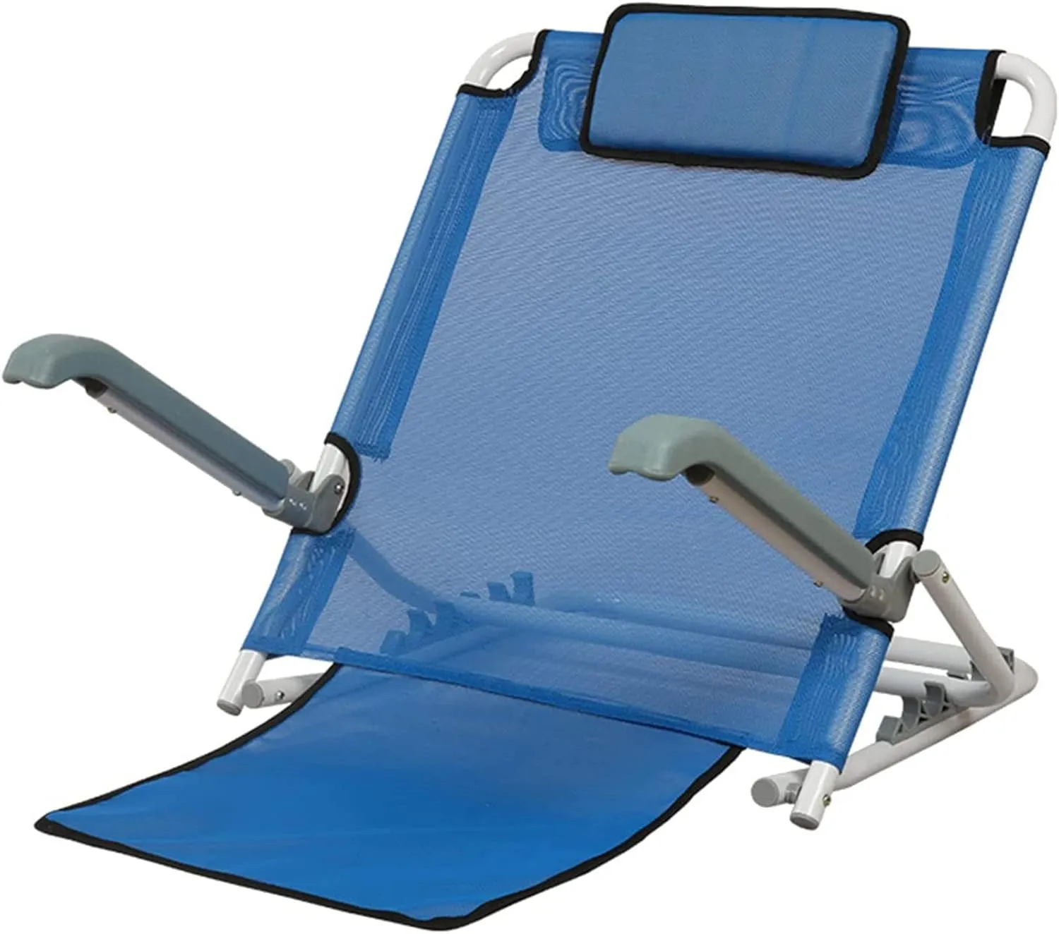 Folding Camping Chair, Meditation Cushion, Seat Padded Floor Chair Kayak Seat with Backrest Foldable, Breathable Mesh Material for Camping Picnic Durable UV Resistant Nylon