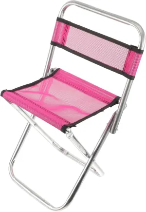 Folding Camping Chair Outdoor Portable Lightweight Chair Compact for Adults Sturdy and Durable Foldable for Travel Random Color