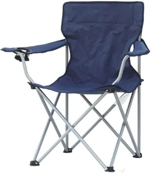 Folding Camping Chair Padded Camping Chairs Outdoor Folding Armchair with Cup Holder Beach Fishing Chair Portable Leisure High Backrest Chair Indoor Outdoor Folding Chair