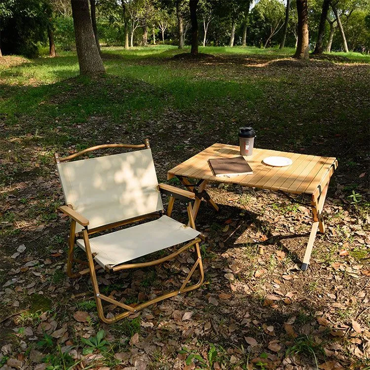 Folding camping chair