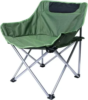 Folding Chair Camping Chair Ultra Light Folding Chair Portable Chair Suitable for Camping,Hiking,Backpacking,Picnic,Self-Driving Trips Outdoor Patio Lawn Picnic (Color : Green)