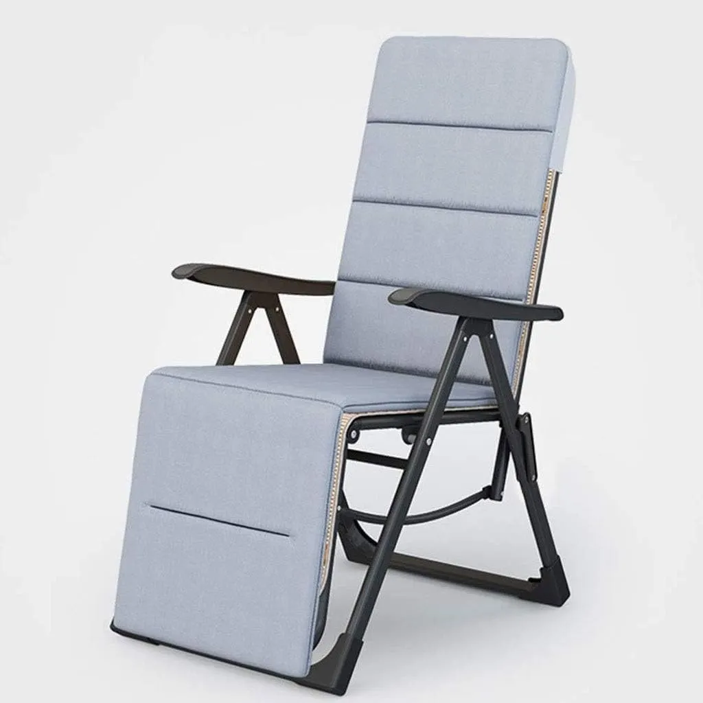 Folding Chairs Lounge Chair Recliners Garden Chair Lunch Break Back Portable Cool Chair Summer Deck Chair Home Summer Cool Chair for Living Room Garden Outdoor (C)