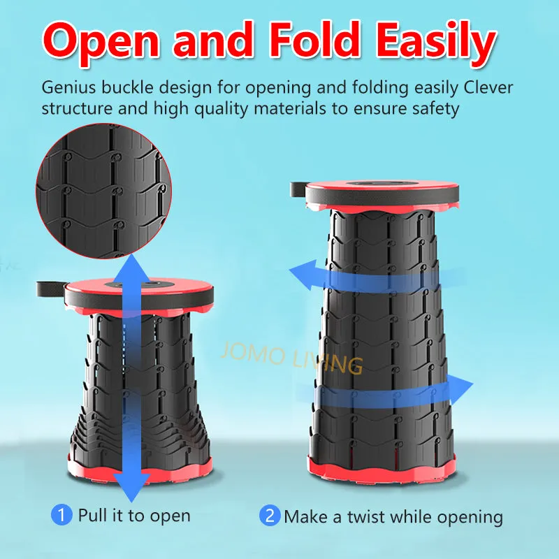 Folding Stool Folding Outdoor Fishing Camping Picnic Portable Collapsible chair Stool