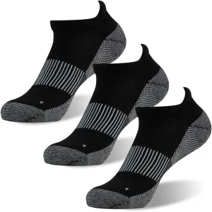 FOOTPLUS Copper Compression Socks,Unisex Cushioned Sole Arch Support Athletic Ankle/Crew Running Hiking Socks