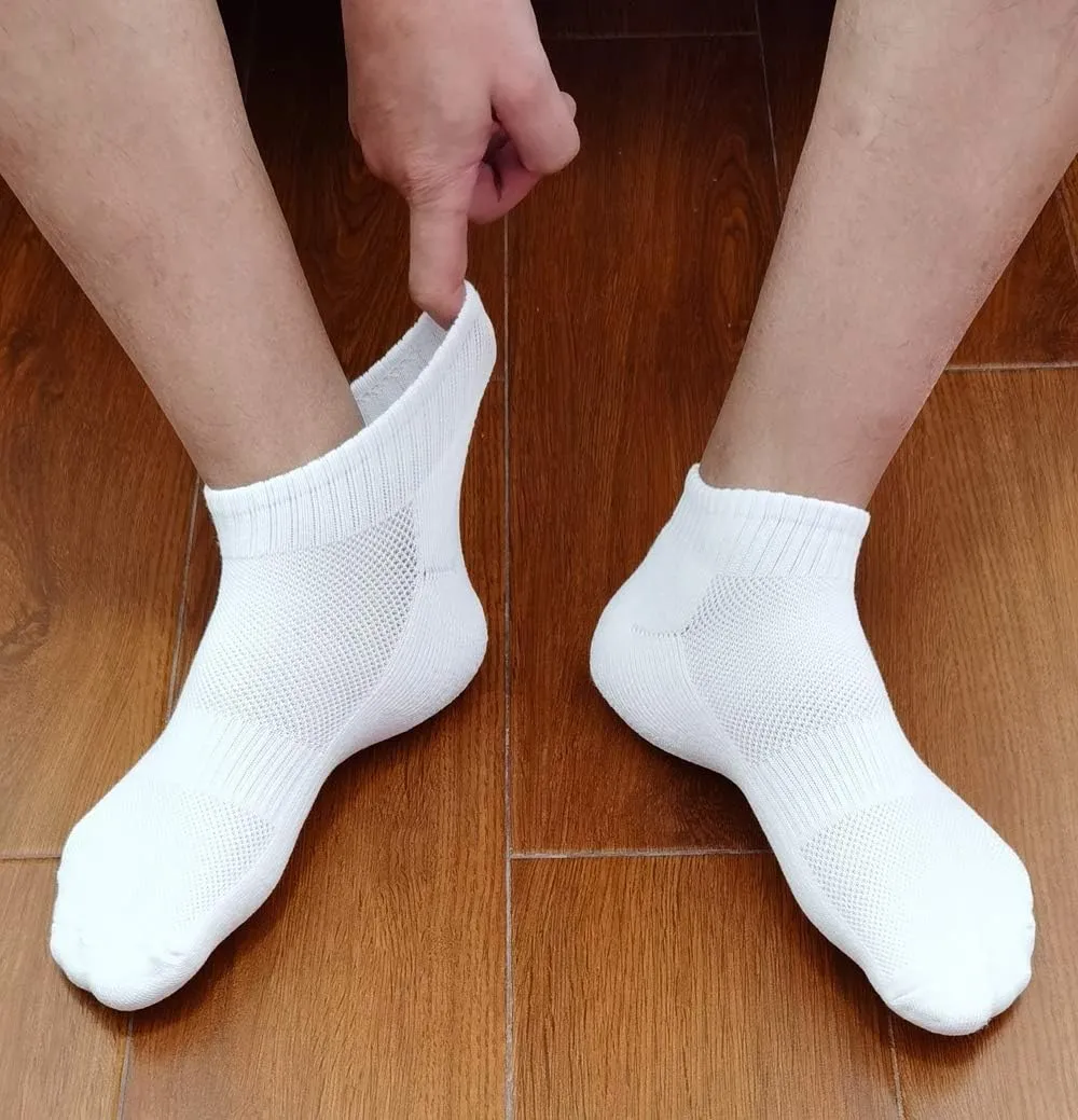 FORMEU Women's Moisture Wicking Athletic Low Cut Ankle Cotton Socks Cushion or Non Cushion Comfortable 4/6/10 Pairs