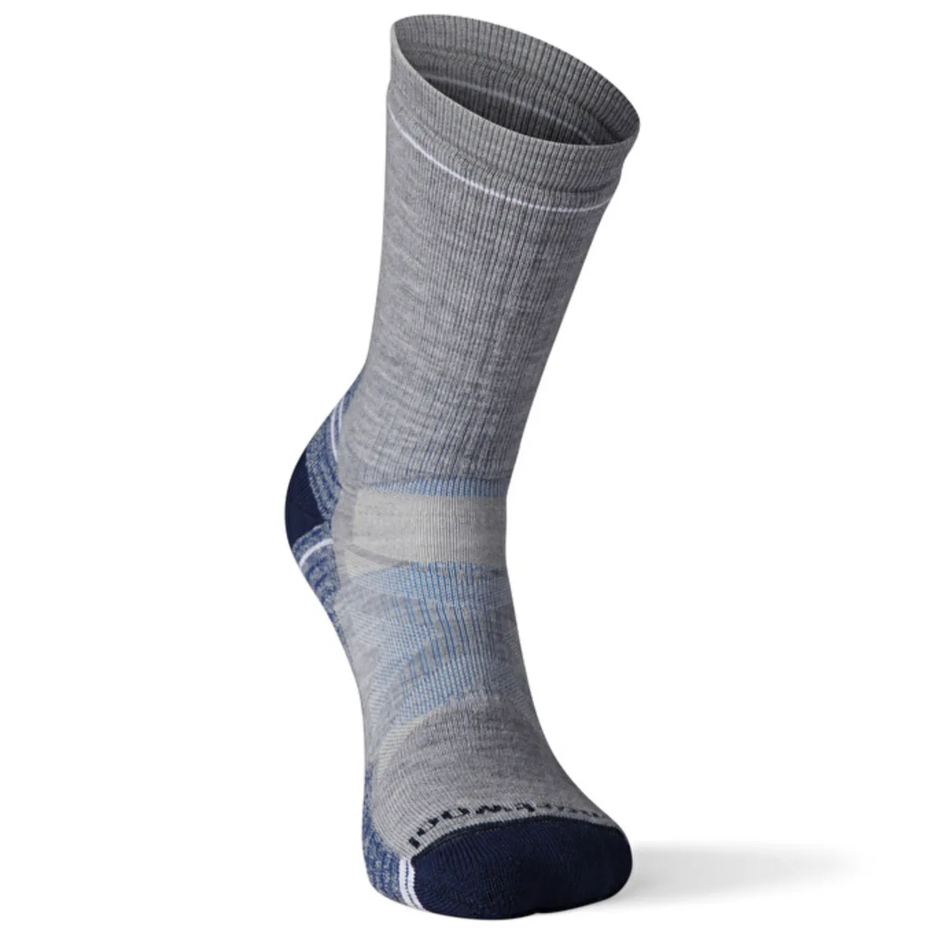 Full Cushion Crew Hike Socks Light Gray
