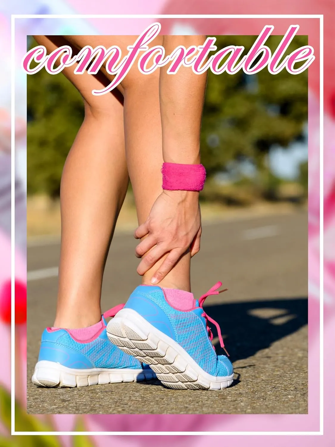 Funtery 20 Pairs Pink Purple Ankle Socks for Girls Breathable Low Cut No Show Pastel Socks