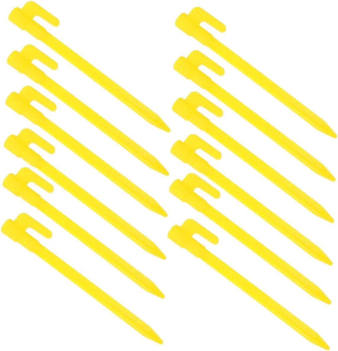 GALPADA Versatile 40pc Outdoor Stakes Heavy Duty Tent Pegs for Camping Tarp Garden and Yard Anchoring