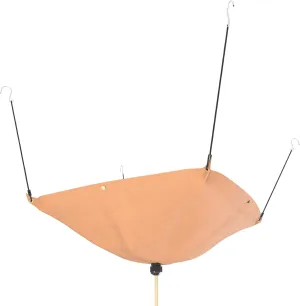 GARVIN Ceiling Leak Diverter Tarp, Heavy Duty 420D Oxford Roof Rain Diverter with 10ft Drain Hose, Rain Diverter for Roof Water Leak, Khaki 5' x 5'