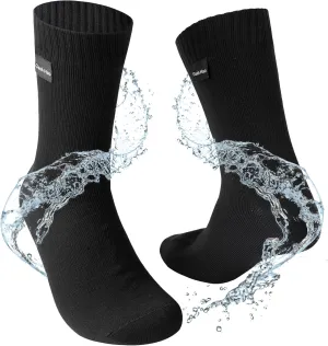 Gash Hao Waterproof Socks Men Women Hiking Crew Socks Suitable For Fishing Wading Outdoor Rainy Sports Wet And Cold Weather