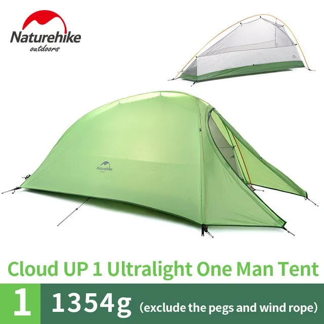 Gear Trusted Minimalistic Ultralight Camping 3 Series Up Equipment Tent Cloud Camp Person Outdoor 2 1 Naturehike
