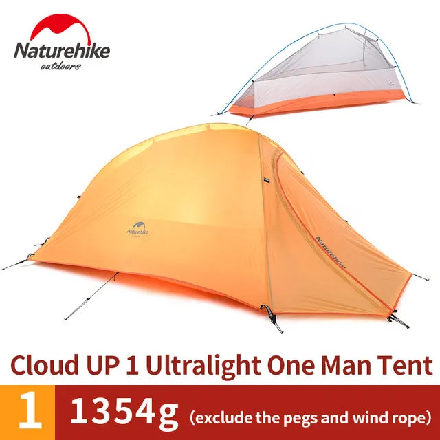 Gear Trusted Minimalistic Ultralight Camping 3 Series Up Equipment Tent Cloud Camp Person Outdoor 2 1 Naturehike