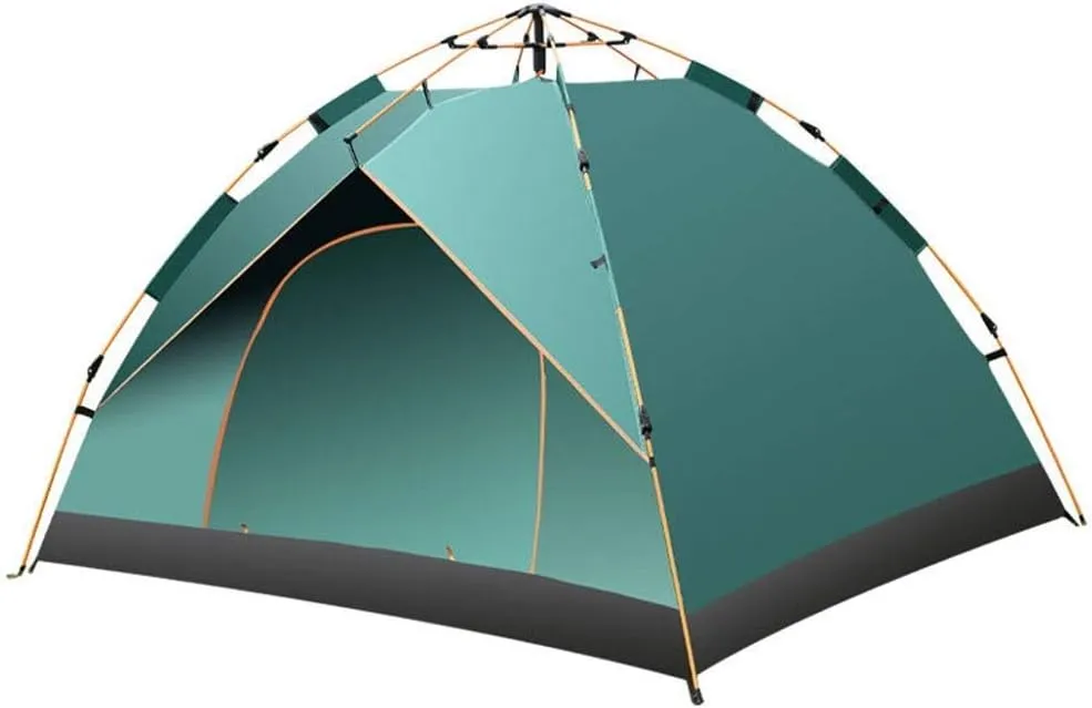 GeRRiT Tent Outdoor Supplies Beach 3-4 People Tourist Double Automatic Camping Outdoor Tent Double Camping Tent for Backpacking Fishing