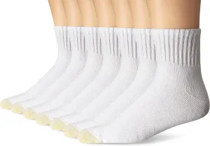 Gold Toe Men's Cushioned Cotton Quarter Extended 7-Pack