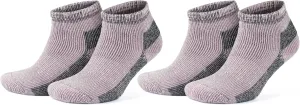 GoWith Alpaca Wool Low-Cut Socks for Men & Women, Cushioned Terry Warm Thermal Thick Merino Blend Camping Socks