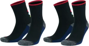 GoWith Running Socks for Men & Women, 15-20 mmHg Cushioned Seamless Quarter Socks for Workout, Trekking