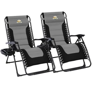 Gravity Black Best deal Zero 2-Pack, Chairs, Verified transactions Foldable