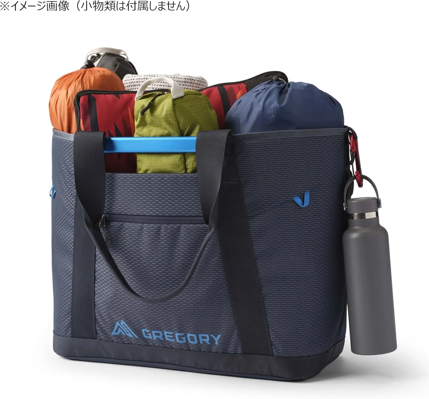 Gregory Alpaca 30L Gear Organization/Camping Gear Tote with Aluminum Frame, Slate Blue