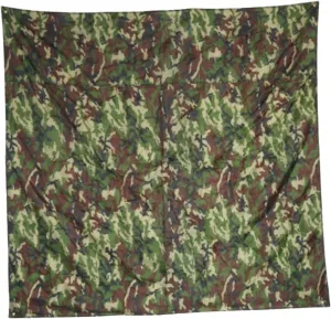 Ground Sheet Hiking Camping Tarp Tent Footprint - Jungle Camo 2x2m
